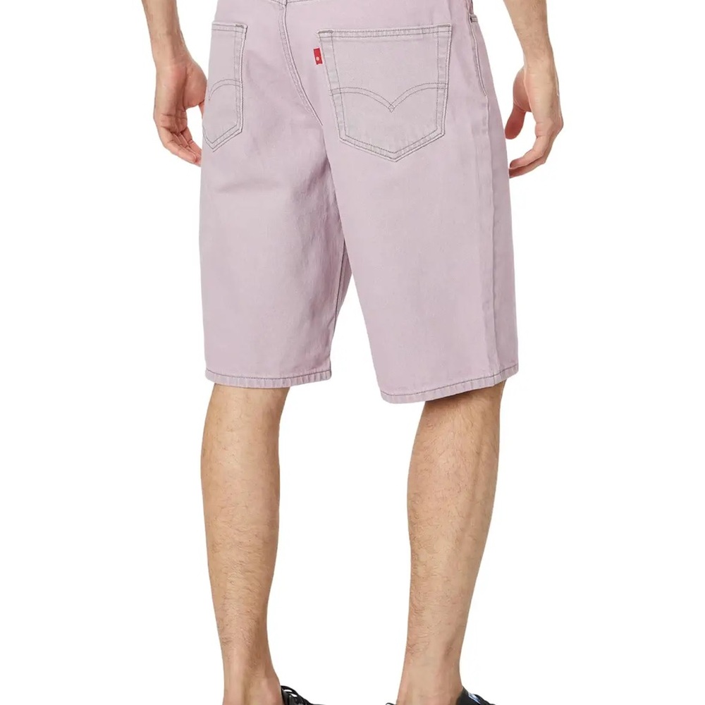 Levi’s 469 Loose Shorts Men W36 Lavender 12” Inseam Cotton MSRP $49.50 NWT - Picture 5 of 5